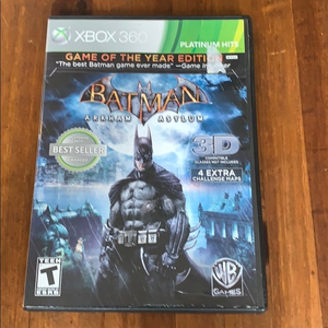 XBOX 360 Game (Batman‎ ARKHAM ASYLUM)